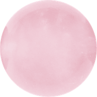 Peach Rose Quartz gemstone bead