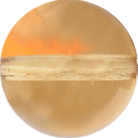 Brazilian Citrine gemstone bead