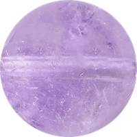 Lavender Amethyst gemstone bead