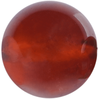 Garnet gemstone bead