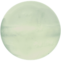 Green Prehnite gemstone bead